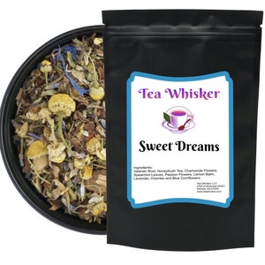 Sweet Dreams, 100% All Natural, High Quality, Loose Leaf Herbal Tea, Caffeine Free, Kid Friendly