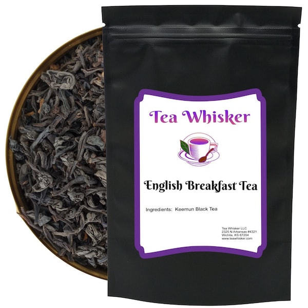 English Breakfast ,100% All Natural, High Quality, Loose Leaf, Black Tea, Contains Caffeine