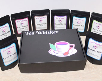 8-Pack Loose Leaf Tea Sampler  With our Best Selling Green, Black and Herbal Teas!! Great for any occasion or just to try something new.