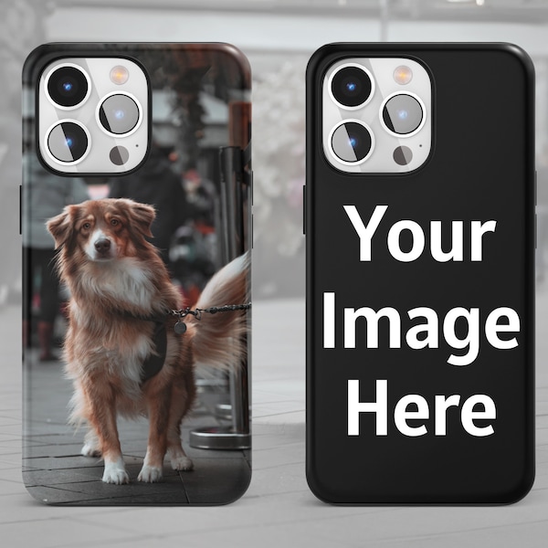 Custom Photo Phone Case, Custom Photo Picture Your Own Design iPhone 15 14 13 12 11 Case Cover, Custom Photo Gift