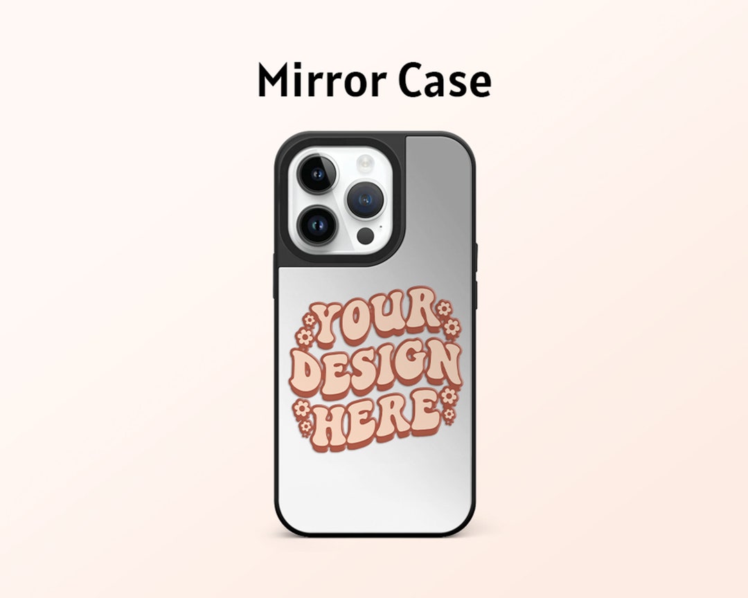 IPhone 15 Case, Personalized Custom Photo Phone Case, Custom Photo Mirror Phone Case for iPhone