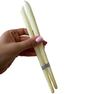 One Pair Ear Candles Natural Beeswax
