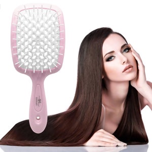 Stilnati Detangling Hair Brush Vented Anti-Static Hairbrush for Wet and Dry for All Hair Types - Thick, Long, Curly, Straight, Detangler