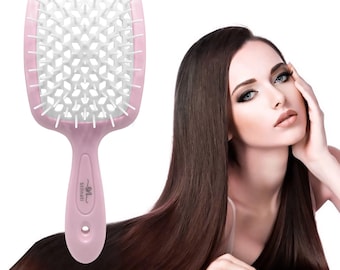 Stilnati Detangling Hair Brush Vented Anti-Static Hairbrush for Wet and Dry for All Hair Types - Thick, Long, Curly, Straight, Detangler