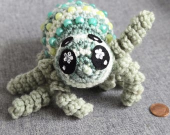 Sensory Spider, handmade crochet plushie amigurumi, fidget toy, ready-made object, great gift, tarantula, jumping spider