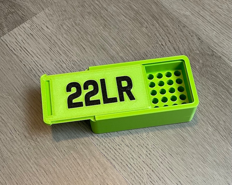 Mallette de munitions 22LR : boîte de 50 munitions PLA+ rondes image 4