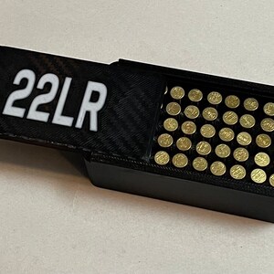 Mallette de munitions 22LR : boîte de 50 munitions PLA+ rondes image 9