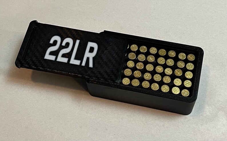 Mallette de munitions 22LR : boîte de 50 munitions PLA+ rondes image 9