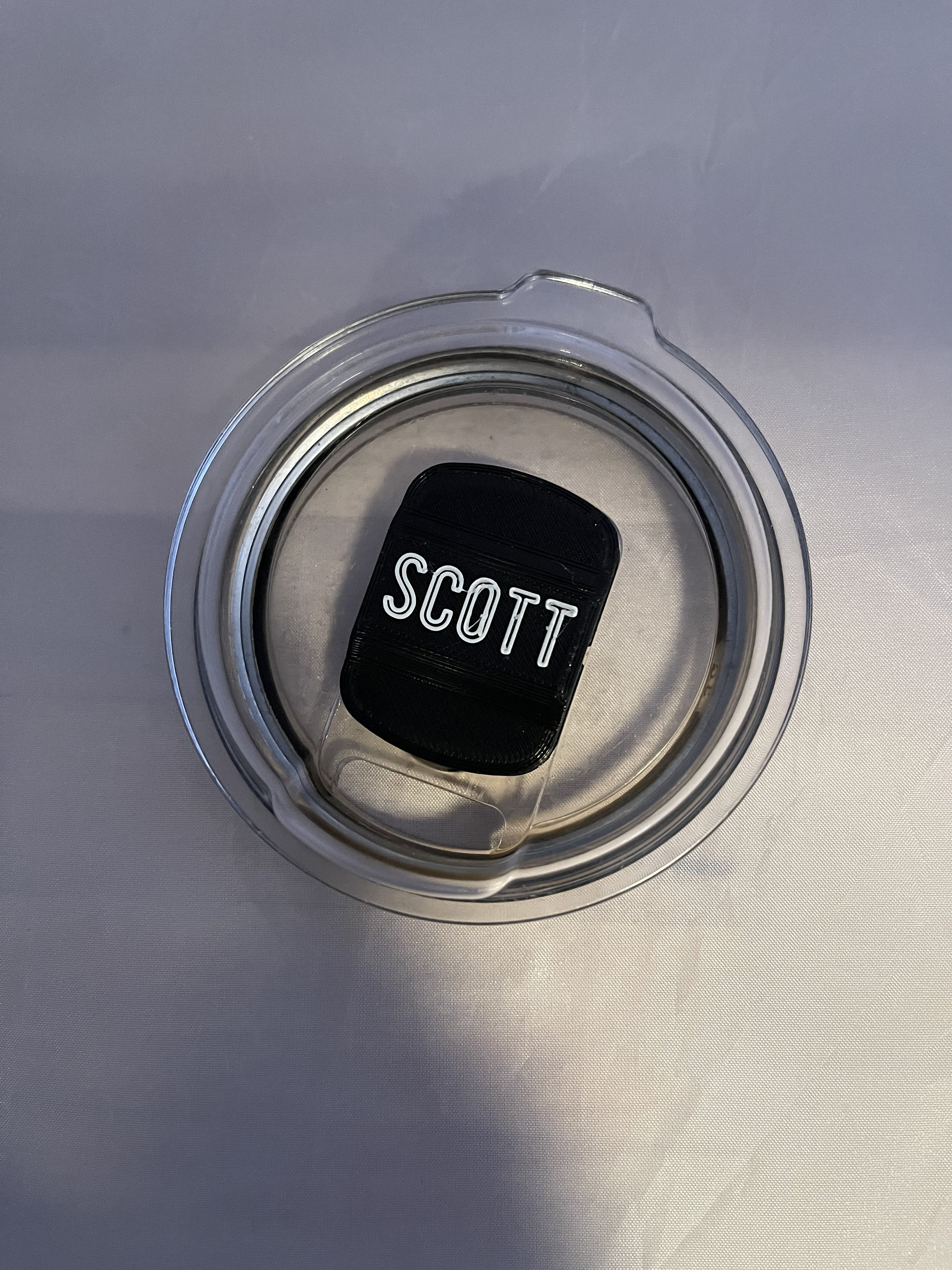 Yeti Slider Top Mag Slider Lid Tumbler Rambler Personalized