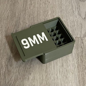 25 Round Ammo case 9MM ammo storage box Made in USA