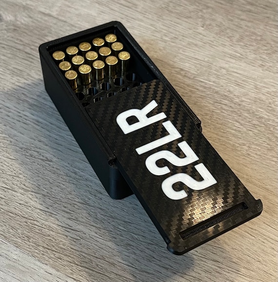 22LR Ammo Case: 50 Round PLA+ Ammunition Box