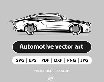 Imágenes vectoriales automotrices en formato SVG, PNG y fondo transparente. Descarga instantánea.