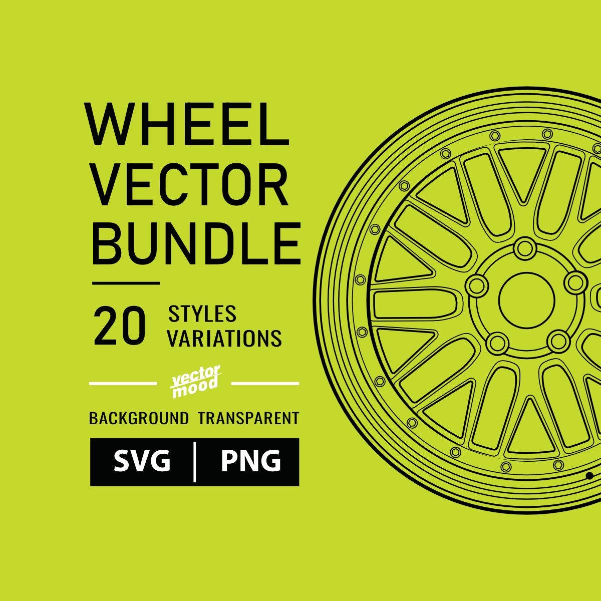 Rims SVG, PNG, Transparent Background, Instant Download. - Etsy