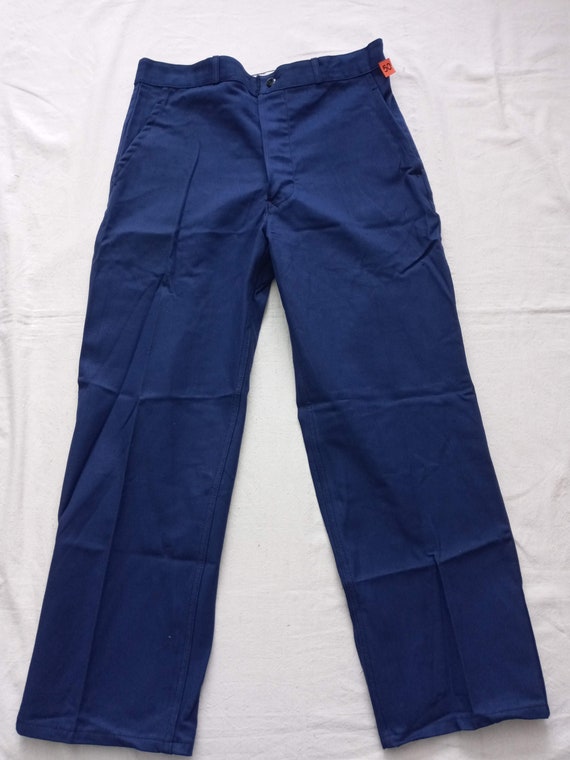 Vintage French chore pants workwear Beaudeux Indu… - image 2