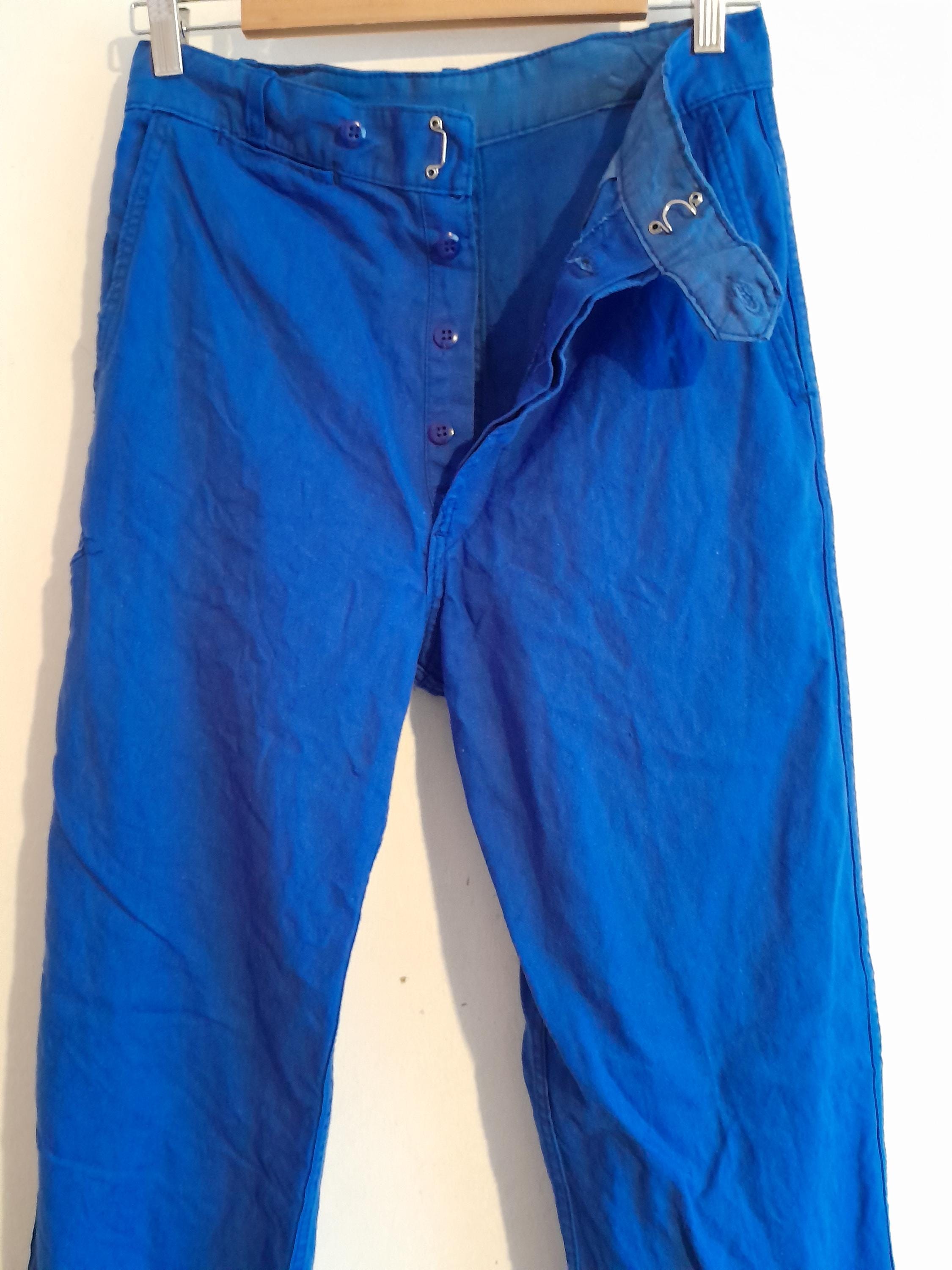 French Work Pants Faded - Etsy UK