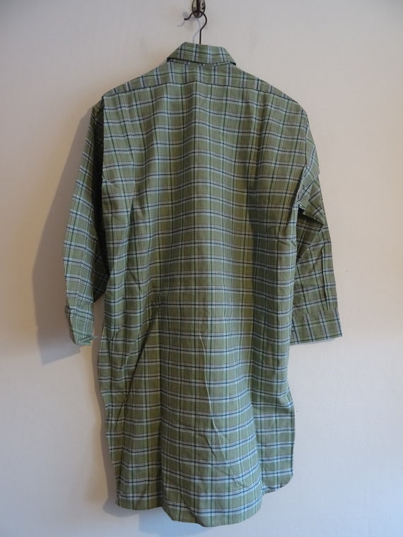 Vintage French chore shirt 1950s 50s workwear smo… - image 9