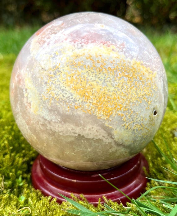 ピンクアメジスト　アメジスト　フラワーアゲート　ドゥルージー　スフィア 笑口⭐︎ドゥルージーピンクアメジストフラワーアゲートスフィア☆瀧川