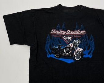 Vintage Harley Davidson Cafe Las Vegas Shirt - Etsy