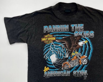 Vintage Harley Davidson 'Pannin The Skies" shirt