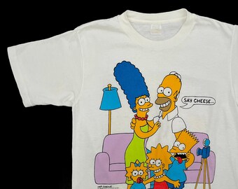 1989 The Simpsons Family Photo Shirt
