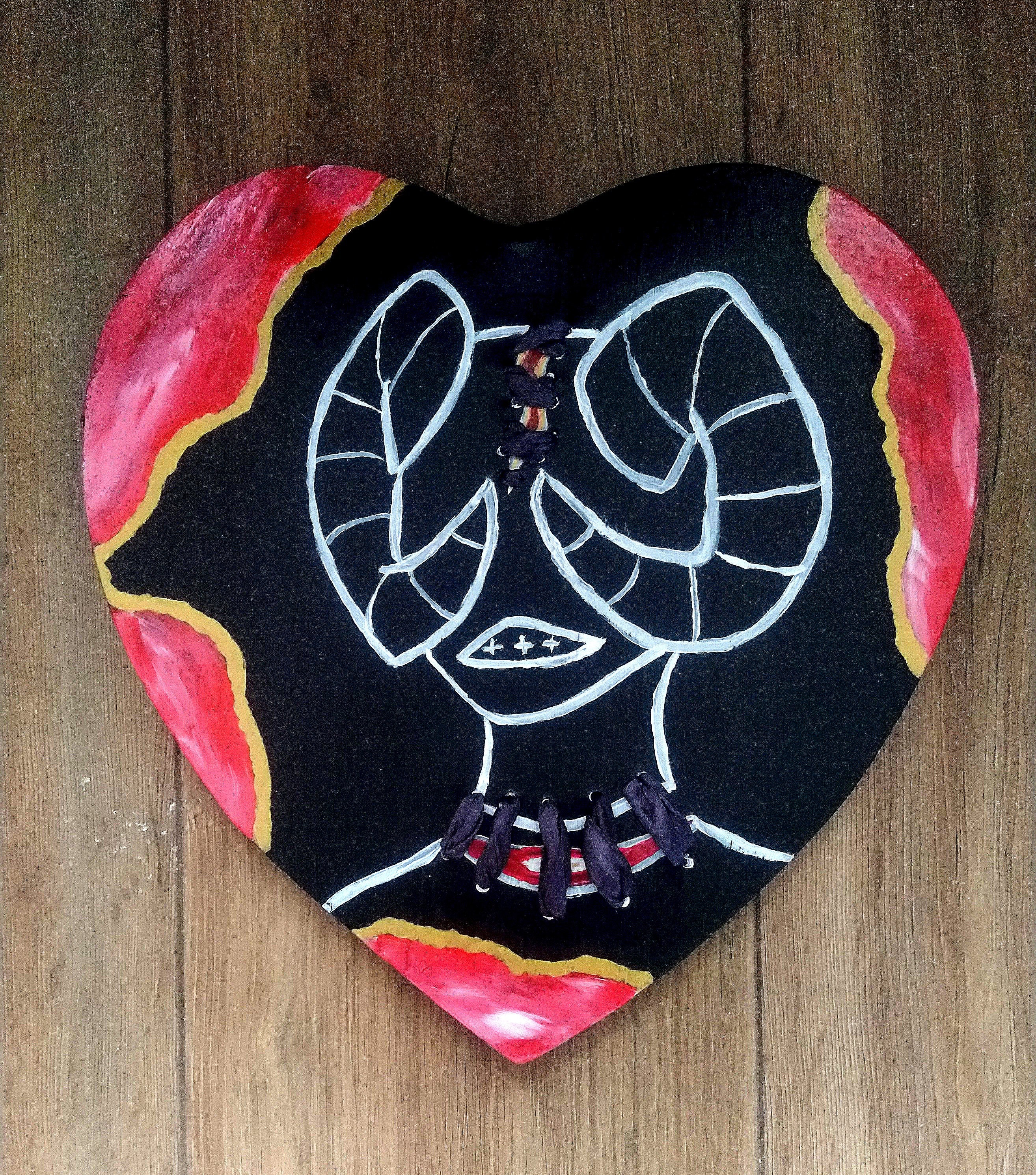 Bélier Sans Yeux Peinture/Eyeless Ram Painting