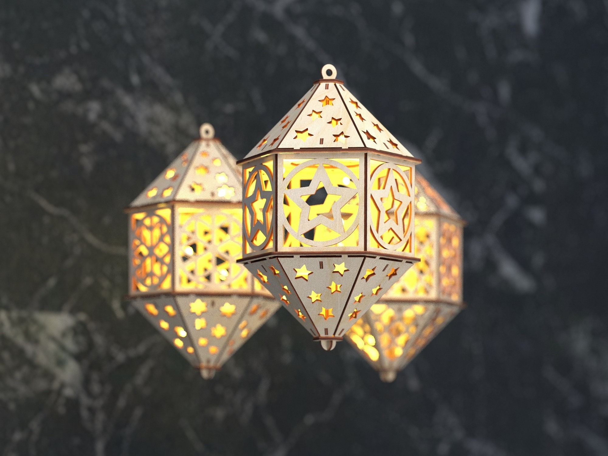 Laser Cut Hingle Lantern Laser Cut Files. Digital Download Etsy