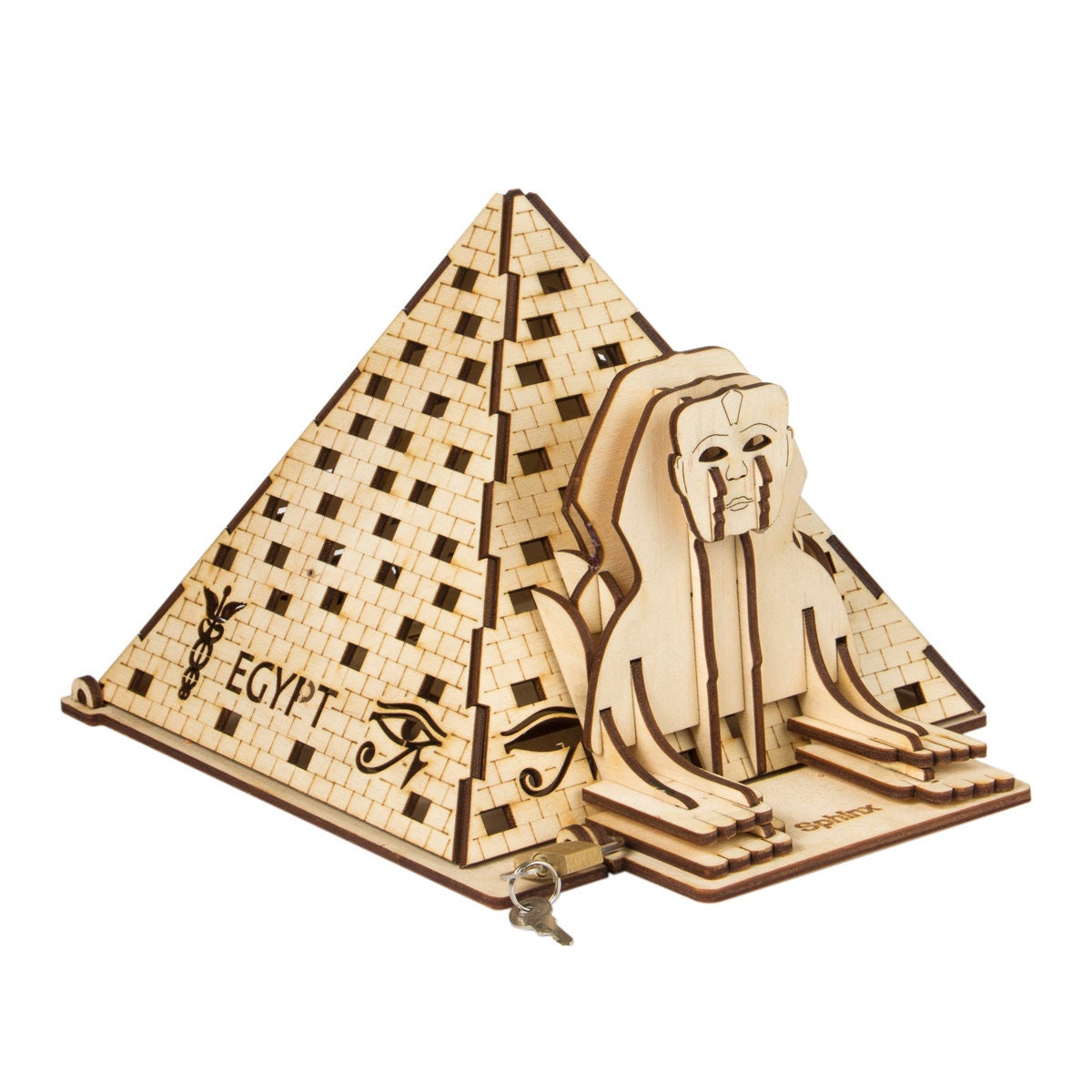Pyramids of Giza - Laser Cut Files. SVG, DXF, CDR. Glowforge