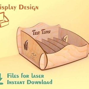 Glowforge Stand SVG - Lasercut Datei - Lasercut Vorlage - DXF Laserschnittvorlage CNC-Schnittplan