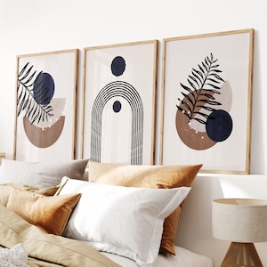 Set of 3 Autumn Wall Prints | Living Room Decor | Scandi Prints | Boho Wall Art | Lounge Wall Decor | Boho Home Decor | Boho Wall Decor