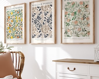 William Morris Print Set: 'The Open Window' - Gallery Wall Art