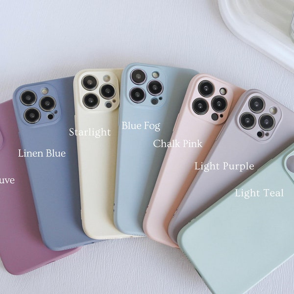 iPhone 15 Silicone Case, Silicone iPhone 15 14 13 12 11 Pro Max Case, Liquid Silicone