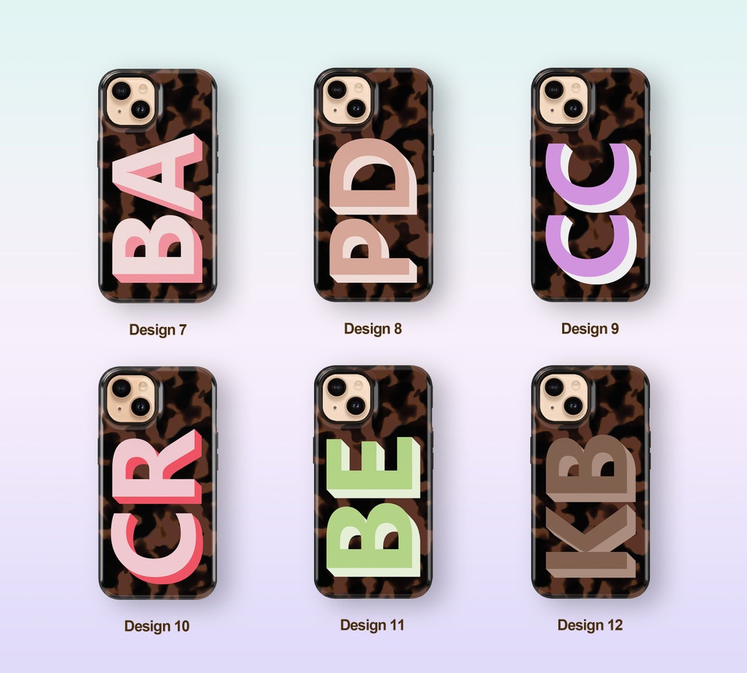 Personalized Initial iPhone Case Custom iPhone Case Magsafe Etsy