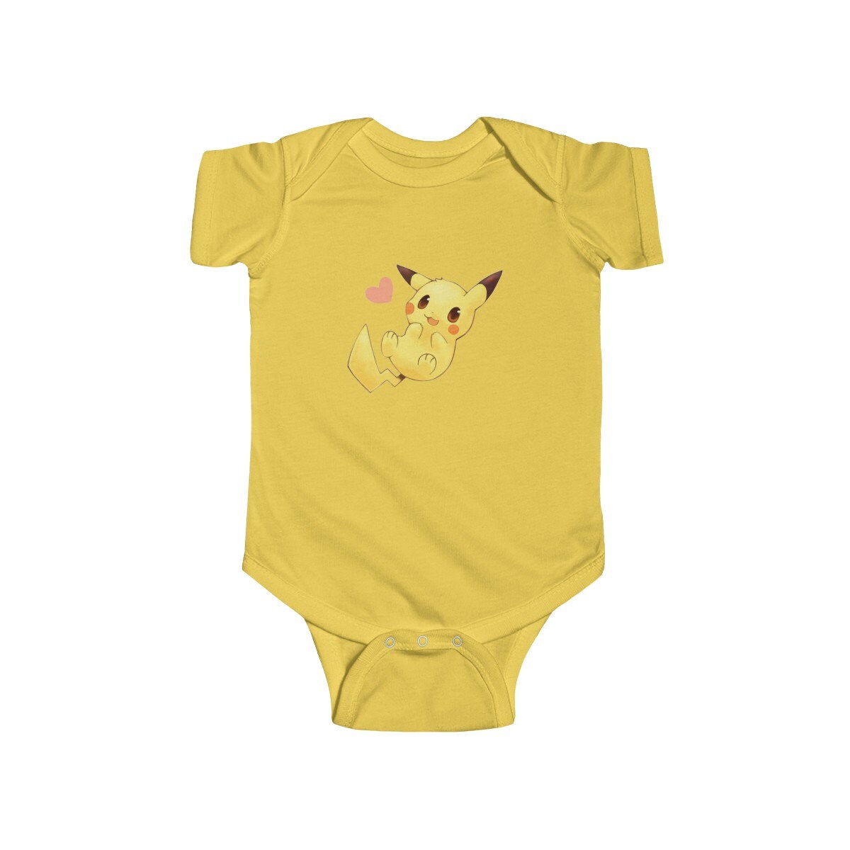Cute Pika Onesie / Body Suit / PKM Baby Clothes sold by Nara Quota