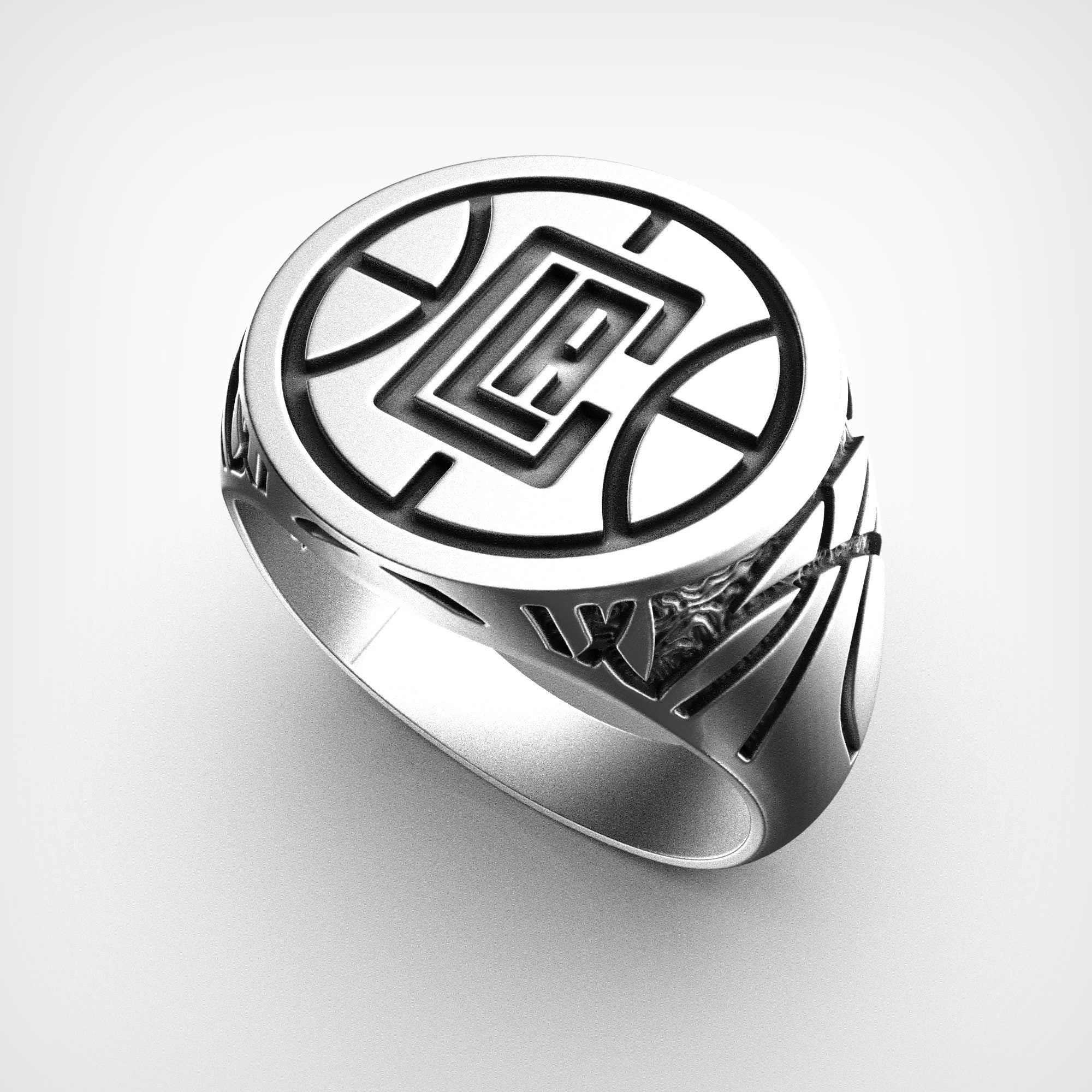 Custom Los Angeles Fan Rings Basketball US Gifts Etsy
