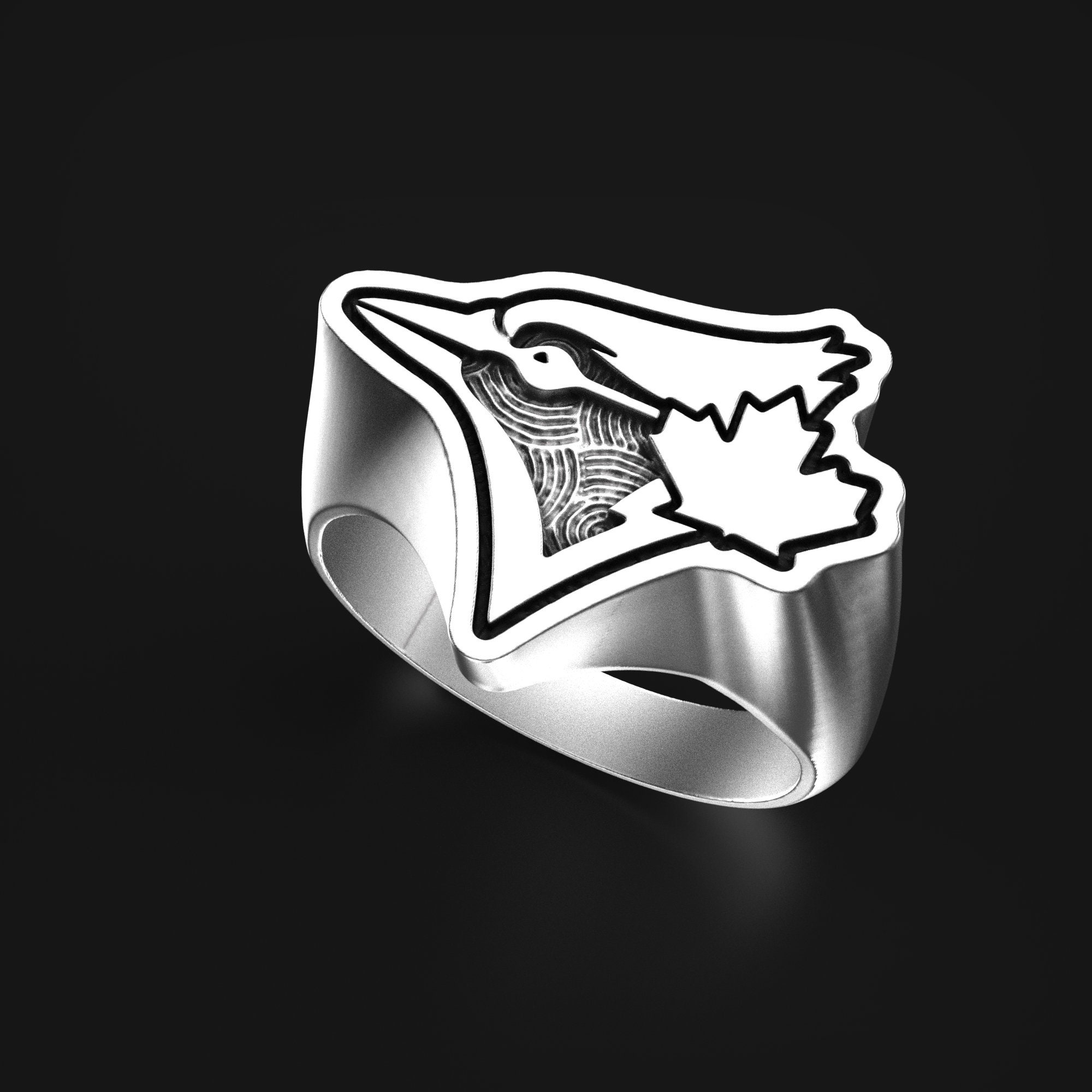 Custom Toronto Fan Rings Baseball US Canadian Blues Gifts Etsy