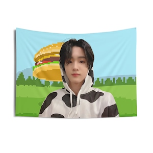 P1HARMONY Soul Cow Flag Banner Wall Tapestry kpop tour merch album light stick photocard holder binder lanyard shirt hoodie tote keychain