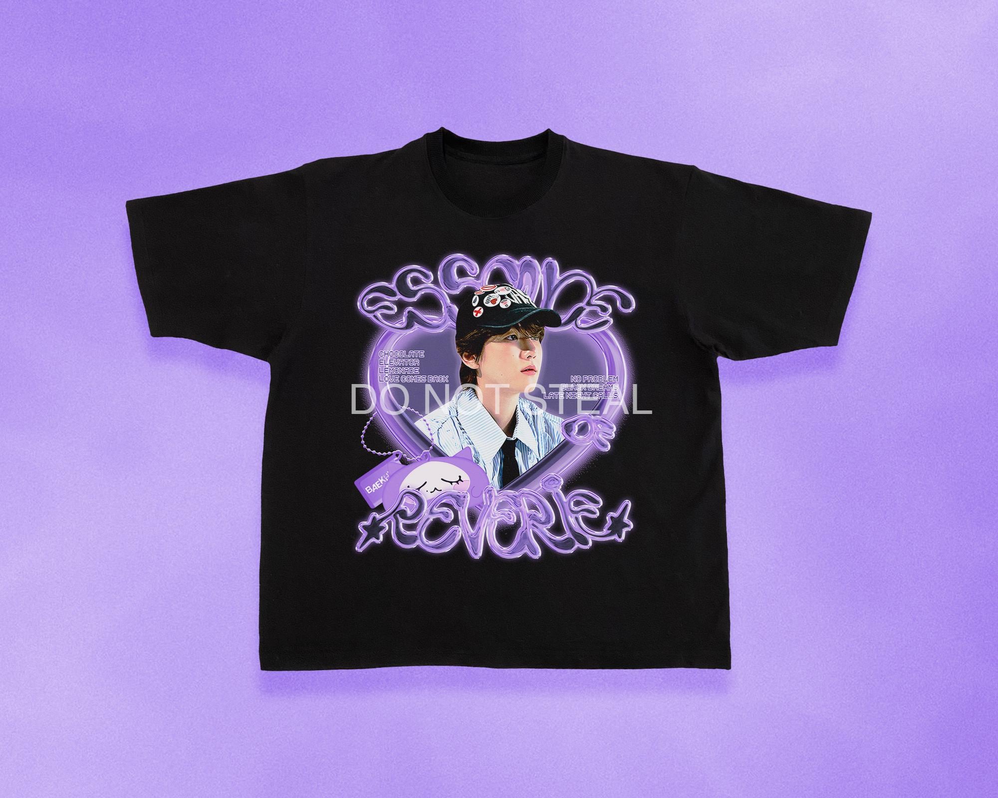 EXO ベッキョン クリスマス Tシャツ EXO BAEKHYUN 2024 CHRISTMAS FANMEETING OFFICIAL MD T-SHIRT