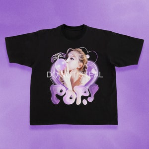 DUE VOLTE Nayeon Pop Ready To Be Tour Camicia kpop merch album lightstick portafoto tessera legante pin banner cordino felpa con cappuccio tote bag svg y2k retrò