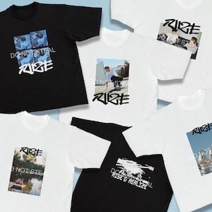 RIIZE Riize Up Pop Up MD Riizing Day 2024 Tour Camicia kpop merch album light stick portafoto portafoto raccoglitore pin banner cordino borsa tote con cappuccio