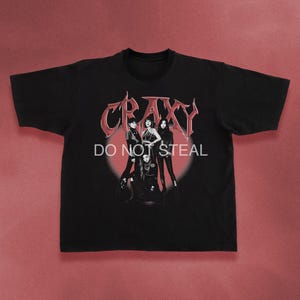 Maglietta CRAXY kpop tour merch album light stick portafotografie raccoglitore spilla banner cordino felpa con cappuccio borsa tote berretto poster adesivo portachiavi y2k