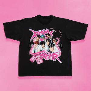 STRAY KIDS Rock-star Dominate Tour Camicia kpop merch album light stick portafoto portafoto raccoglitore pin banner cordino con cappuccio tote bag portachiavi