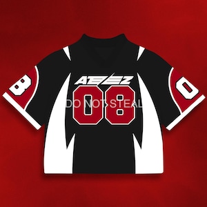 ATEEZ In Your Fantasy Tour Football Jersey kpop merch album light stick photocard holder binder pin banner lanyard shirt tote bag sticker
