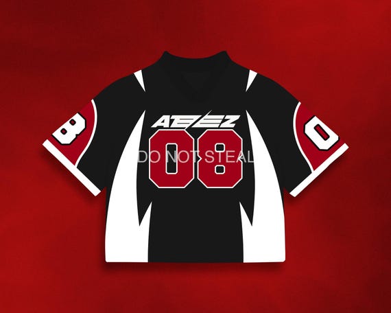 ATEEZ Football Jersey, Kpop Merch Concert Tour - Etsy