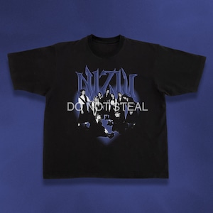 NIZIU Camicia kpop tour merch album light stick portafoto tessera legante pin banner cordino felpa con cappuccio tote bag adesivo portachiavi custodia del telefono svg y2k