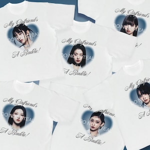 IVE My Girlfriend's A Baddie Show What I Have Tour Maglietta kpop merch album lightstick portafotografie raccoglitore spilla banner cordino borsa tote y2k