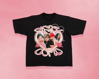 FIFTY FIFTY Cupid Shirt, Kpop Merch Concert Tour