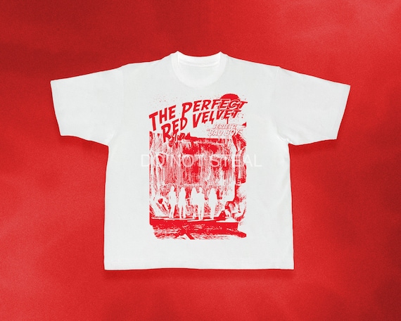 RED VELVET Bad Boy Shirt, Kpop Merch Concert Tour - Etsy