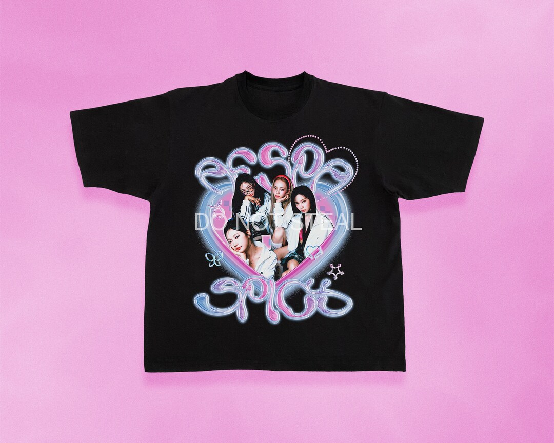 Aespa Spicy SYNK Hyper Line Tour Shirt Kpop Merch Album