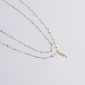 Chain Yellow Gold Plated with  Lighting Pendant Jewelry Women Lina&Lucia