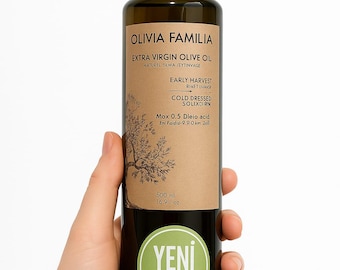 Early Harvest Organic Extra Virgin Olive Oil – Cold-Pressed Anatolian Flavor, 500 mL